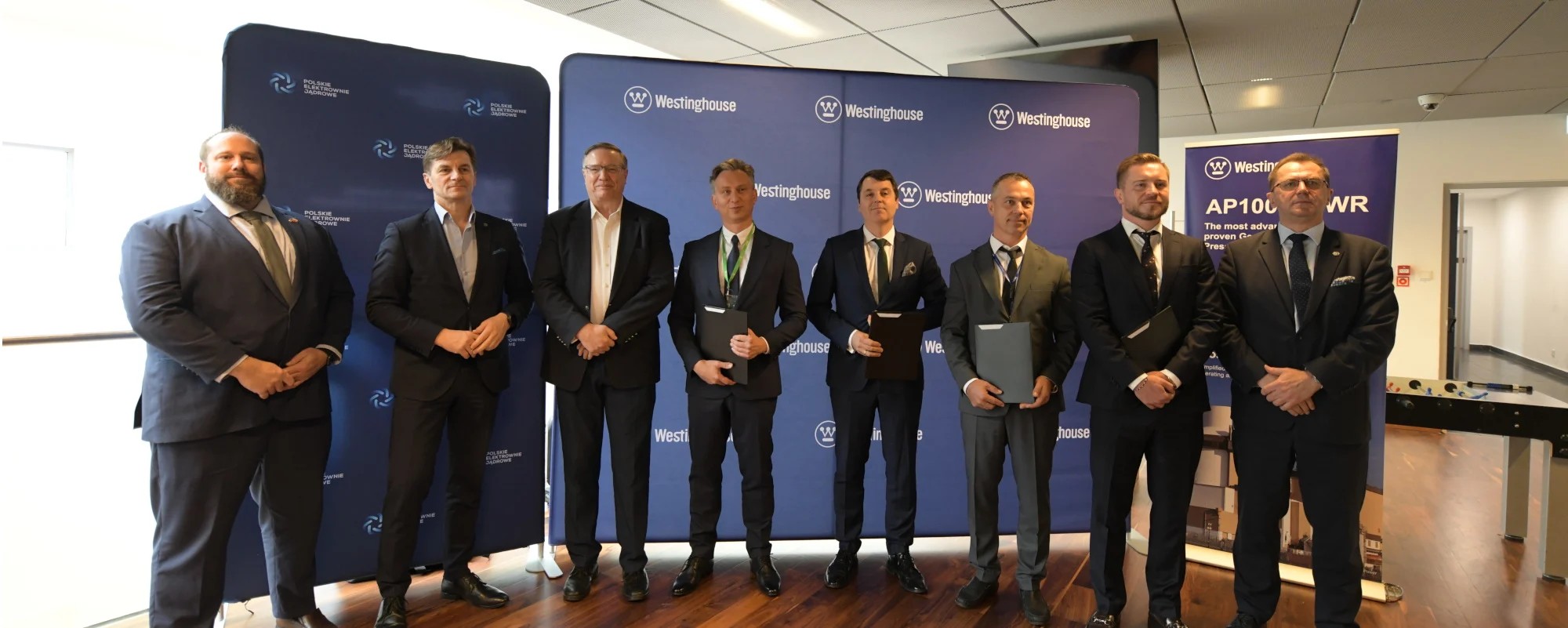 Westinghouse възложи условни поръчки на четири полски компании за изграждането на първия реактор AP1000® в Любятово-Копалино 